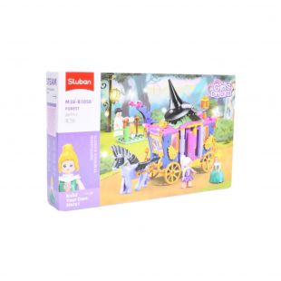 Конструктор SLUBAN Girls Dream Карета M38-B1056