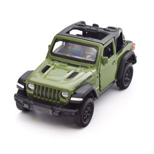 Автомодель TechnoDrive - JEEP WRANGLER RUBICON 2021 зеленый 250339U