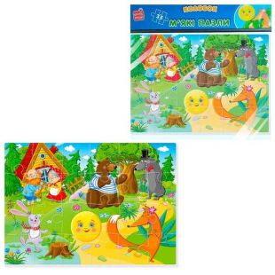 Мягкие пазлы Vladi Toys Малыш сможет Колобок VT1102-27