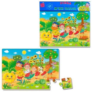 Мягкие пазлы Vladi Toys Малыш сможет Репка VT1102-28