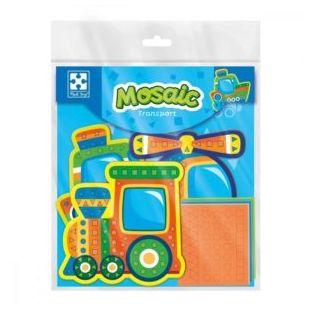 Набор для творчества Vladi Toys мягкая мозаика Транспорт VT4511-10