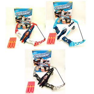 Дитячий арбалет з м'якими кулями 9шт, 3 види 6195-96-97