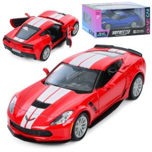 Машинка АвтоСвіт Chevrolet Corvette Grand Sport в ассортименте AS-3104
