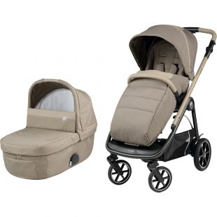 Коляска 2в1 Peg-Perego Veloce Sand бежевая PACK-VEL2100000008
