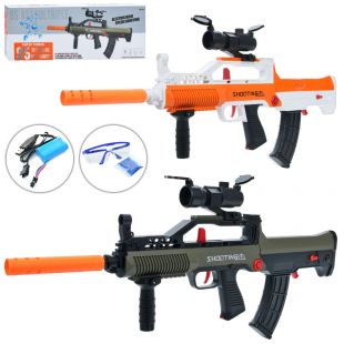 Дитячий автомат водяні кулі, приціл, окуляри, USB, 2 кольори CZ03-1