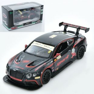 Машинка АвтоСвіт металлическая Bentley Continental GT3 1:43 AS-3054