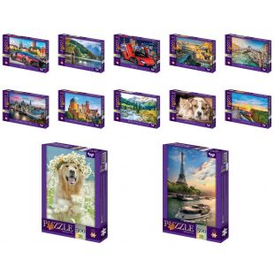 Пазли Danko Toys 500 елементів  С500-15-01,02,03,04...12