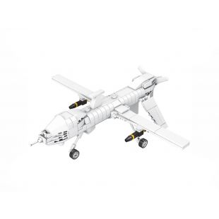 Конструктор Limo Toy военный, беспилотник, 242 детали KB 1126