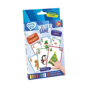Набор для лепки с тестом Winter Game ТМ Lovin 41200