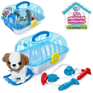 Животное Limo Toy собака та переноска, музыка 8662