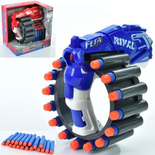 Іграшковий пістолет зм'якими кулями, 2 кольори AK-9228A