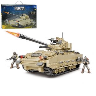 Конструктор Limo toy военный танк с фигурками KB 1115