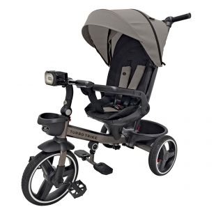 Велосипед триколісний Turbotrike з ручкою, мокко MT 1002-5
