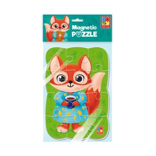 Магнитные пазлы Vladi Toys Малыш сможет Лиса VT3205-92