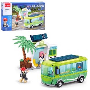 Конструктор SLUBAN Metropolis Новий енегретичний автобус M38-B1261