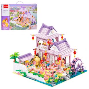Конструктор SLUBAN Girls Dream Чайний будинок M38-B1078