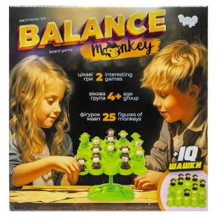 Развивающая настольная игра Danko Toys Balance Monkey BalM-01