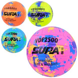 М'яч волейбольний офіційний розмір, 4 кольори MS 3885