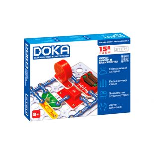 Електронний конструктор Doka Перші кроки в електроніці D70710