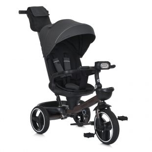 Велосипед триколісний Turbotrike з ручкою, графіт MT 1002-2