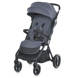 Коляска детская El Camino Beya серая ME 1127-S Midnight G