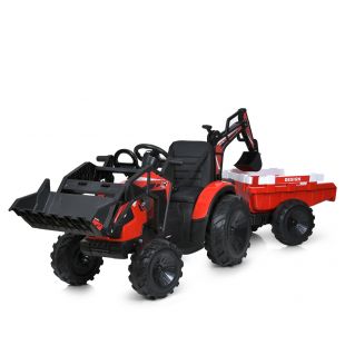 Електромобіль Bambi Racer трактор з причепом M 4847 EBLR-3(24V)