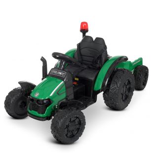 Електромобіль дитячий Bambi Racer трактор радіокерована 2,4G зелений M 4573EBLR-5