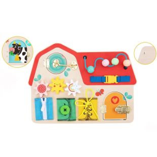 Деревянная игрушка Tookytoy бизиборд TH642