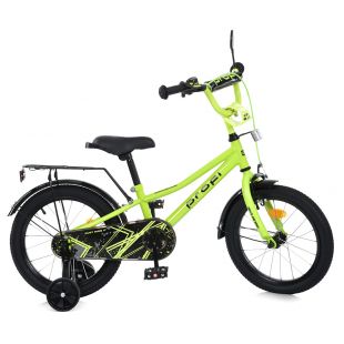 Велосипед дитячий Prof1 Prime 18д. салатовий MB 18013