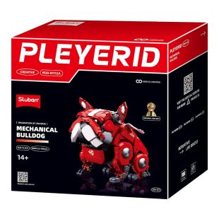 Конструктор SLUBAN Pleyerid робот-бульдог M38-B1112A
