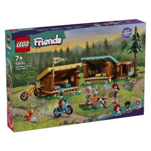 Конструктор LEGO Friends Затишні хатинки у пригодницькому таборі 42624