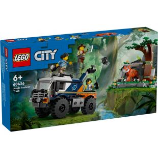 Конструктор LEGO City Позашляховик для дослідження джунглів 60426