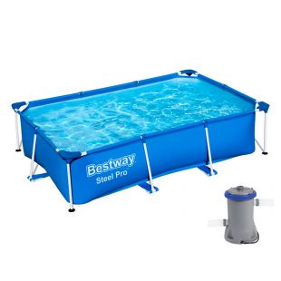 Бассейн каркасный Bestway с фильтрующим насосом 12965