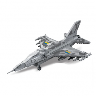 Конструктор Limo Toy военный самолет F16&Storm Shadow KB 1148
