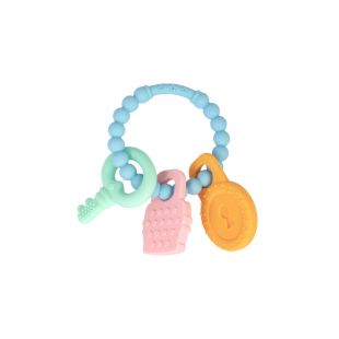 Прорізувач силіконовий Baby team Ключики 4024