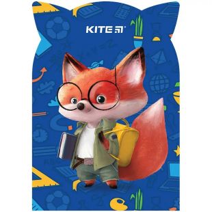 Блокнот Kite м'яка обкладинка, 48 аркушів, Smart fox K24-461-3