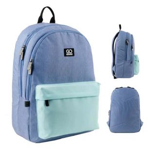 Рюкзак GoPack Education teens м'ятно-блакитний GO24-140L-2