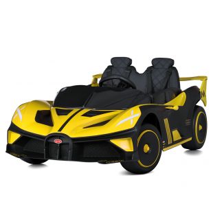 Електромобіль дитячий Bambi Racer на радіокеруванні жовтий M 5053EBLR-6