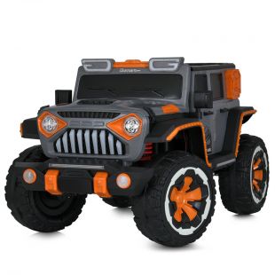 Електромобіль дитячий Bambi Racer джип сірий M 5845EBLR-11