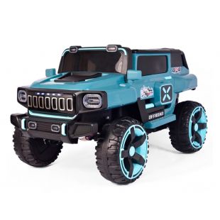 Електромобіль дитячий Bambi Racer джип на радіокеруванні блакитний M 5822EBLR-4(24V)