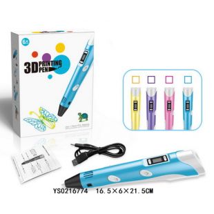 3D ручка 18,5 см в асортименті 9910