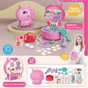 Набір перукаря з сумочкою єдинорогом KL02-2