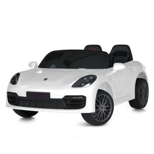 Электромобиль детский Porsche на радиоуправлении белый M 5826EBLR-1