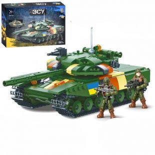 Конструктор Limo Toy военный, машина, фигурка, деталь 551 KB 1132