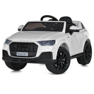 Електромобіль дитячий Bambi Racer джип на радіокеруванні білий M 5796EBLR-1