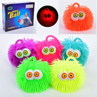 Игрушка-антистресс ежик-монстр, светящийся, 6 цвета TD202351
