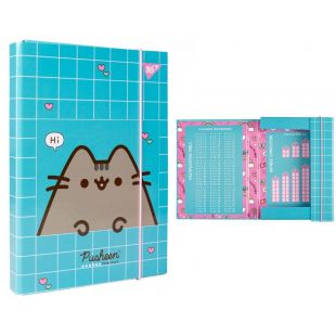 Папка для зошитів YES картонна В5 Pusheen 500239