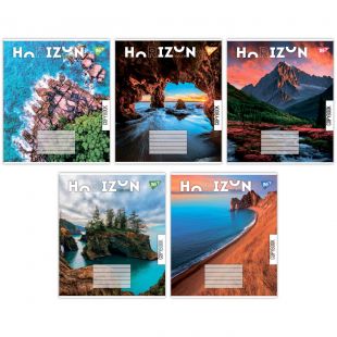 Зошит для записів YES А5, 60 аркушів, клітинка Horizon nature 767144