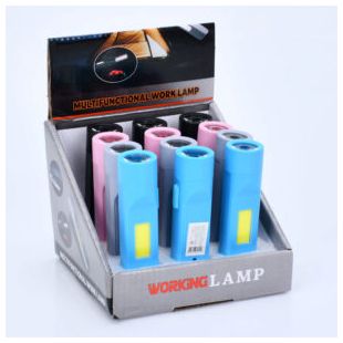 Ліхтарик 2 режими, акумулятор, USB, 4 кольори FG231115107Q