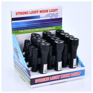 Ліхтарик 2в1, акумулятор, USB, 12 шт. FG231115110Q
